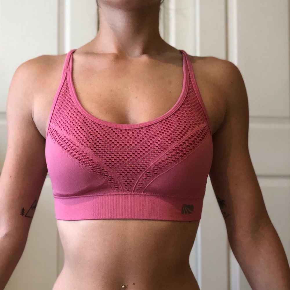 Hot Pink Sports Bra